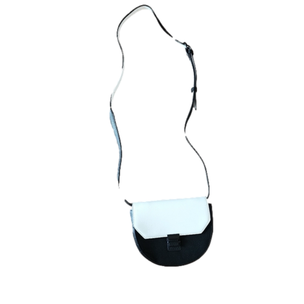 Call It Spring Crossbody Purse- Black and White